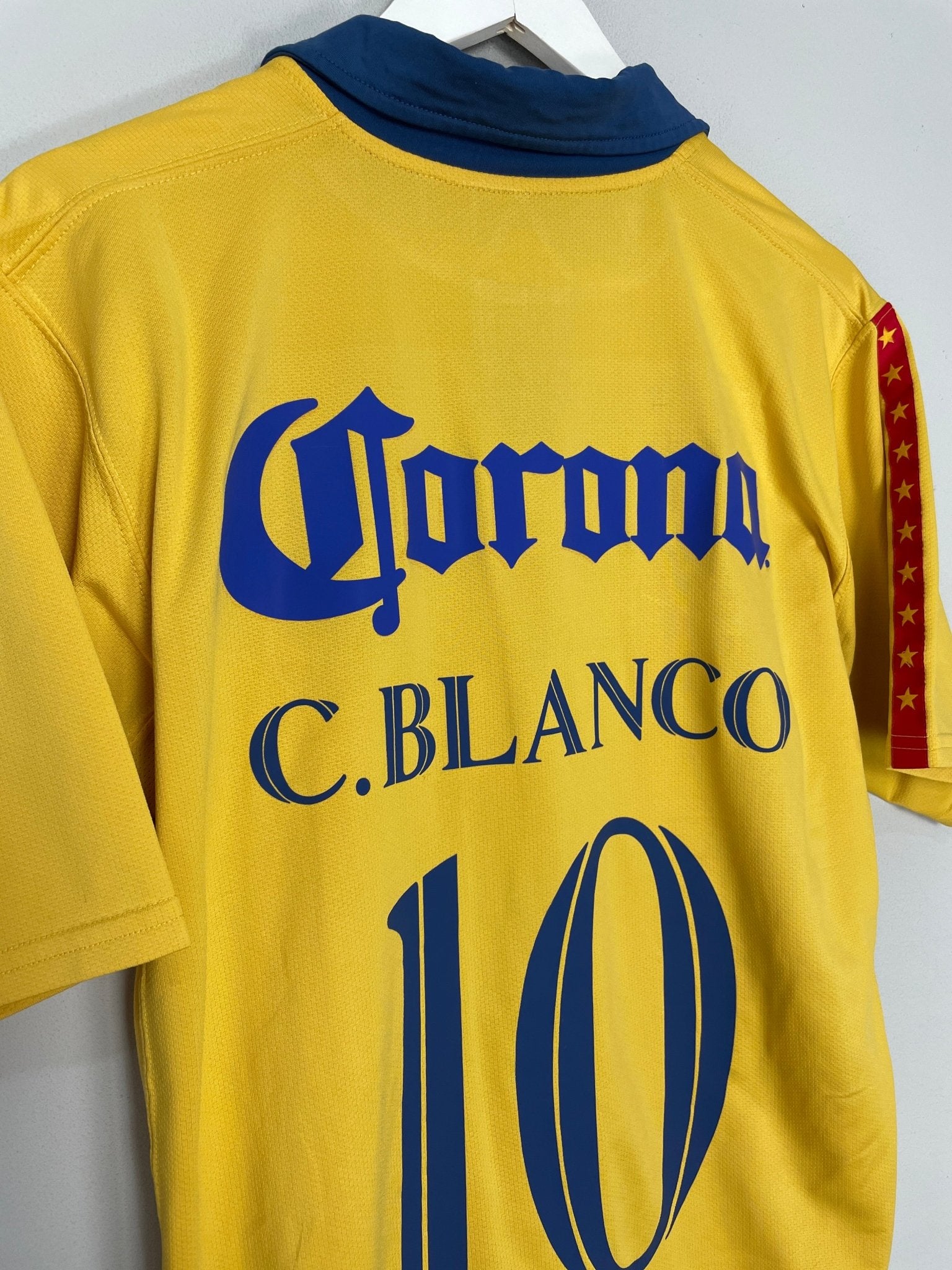 Shop 2006/07 CLUB AMERICA BLANCO #10 HOME SHIRT (L) NIKE, classic football shirts, vintage football shirts & retro soccer jerseys at Cult Kits