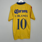 Shop 2006/07 CLUB AMERICA BLANCO #10 HOME SHIRT (L) NIKE, classic football shirts, vintage football shirts & retro soccer jerseys at Cult Kits