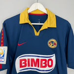 Shop 2006/07 CLUB AMERICA C.BLANCO #10 AWAY SHIRT (L) NIKE, classic football shirts, vintage football shirts & retro soccer jerseys at Cult Kits