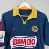 Shop 2006/07 CLUB AMERICA C.BLANCO #10 AWAY SHIRT (L) NIKE, classic football shirts, vintage football shirts & retro soccer jerseys at Cult Kits