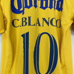Shop 2006/07 CLUB AMERICA C.BLANCO #10 HOME SHIRT (L) NIKE, classic football shirts, vintage football shirts & retro soccer jerseys at Cult Kits