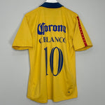 Shop 2006/07 CLUB AMERICA C.BLANCO #10 HOME SHIRT (L) NIKE, classic football shirts, vintage football shirts & retro soccer jerseys at Cult Kits