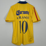 Shop 2006/07 CLUB AMERICA C.BLANCO #10 HOME SHIRT (L) NIKE, classic football shirts, vintage football shirts & retro soccer jerseys at Cult Kits