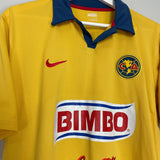 Shop 2006/07 CLUB AMERICA C.BLANCO #10 HOME SHIRT (L) NIKE, classic football shirts, vintage football shirts & retro soccer jerseys at Cult Kits