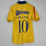 Shop 2006/07 CLUB AMERICA C.BLANCO #10 HOME SHIRT (L) NIKE, classic football shirts, vintage football shirts & retro soccer jerseys at Cult Kits