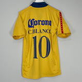 Shop 2006/07 CLUB AMERICA C.BLANCO #10 HOME SHIRT (L) NIKE, classic football shirts, vintage football shirts & retro soccer jerseys at Cult Kits