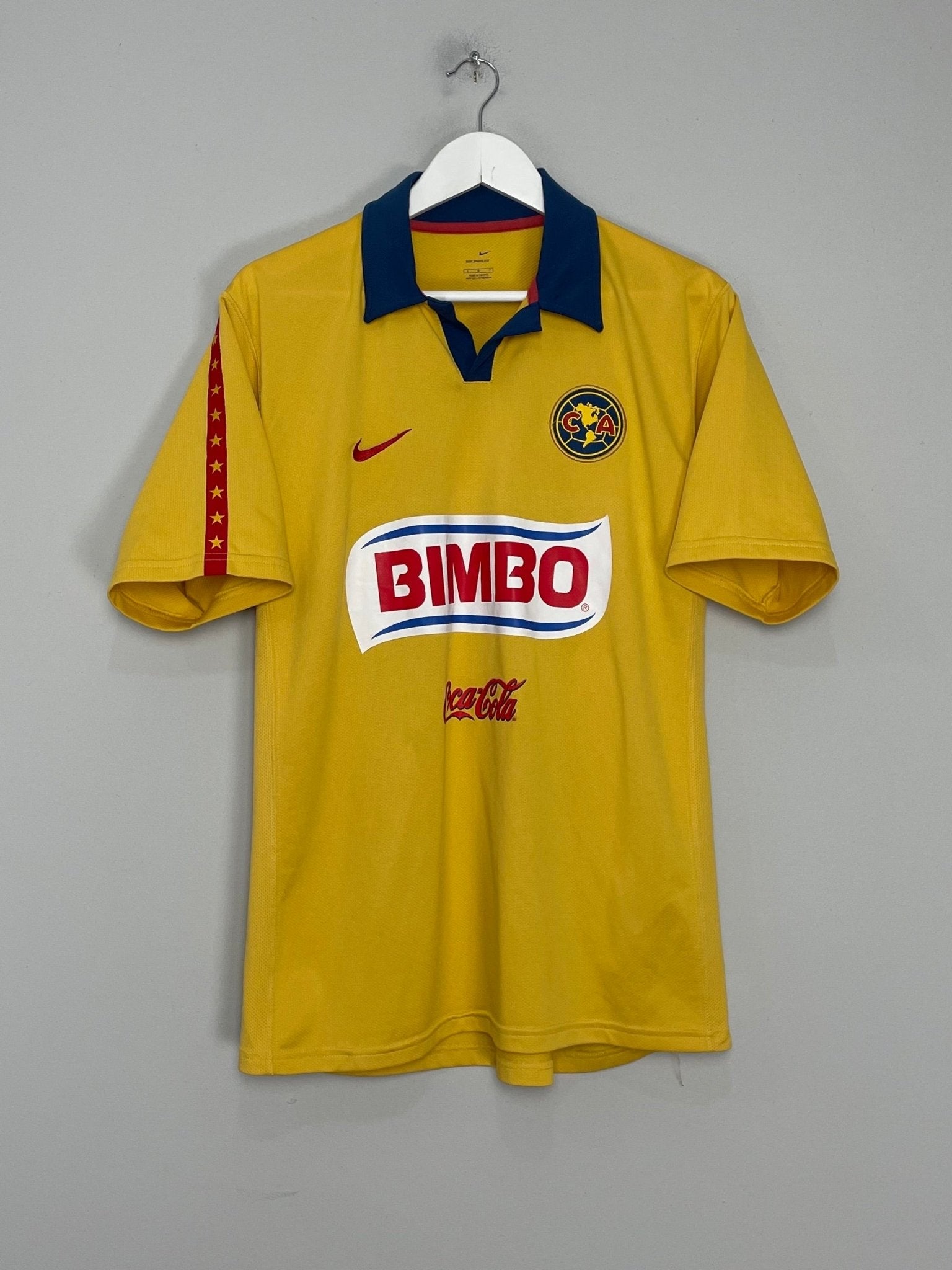 Shop 2006/07 CLUB AMERICA C.BLANCO #10 HOME SHIRT (L) NIKE, classic football shirts, vintage football shirts & retro soccer jerseys at Cult Kits