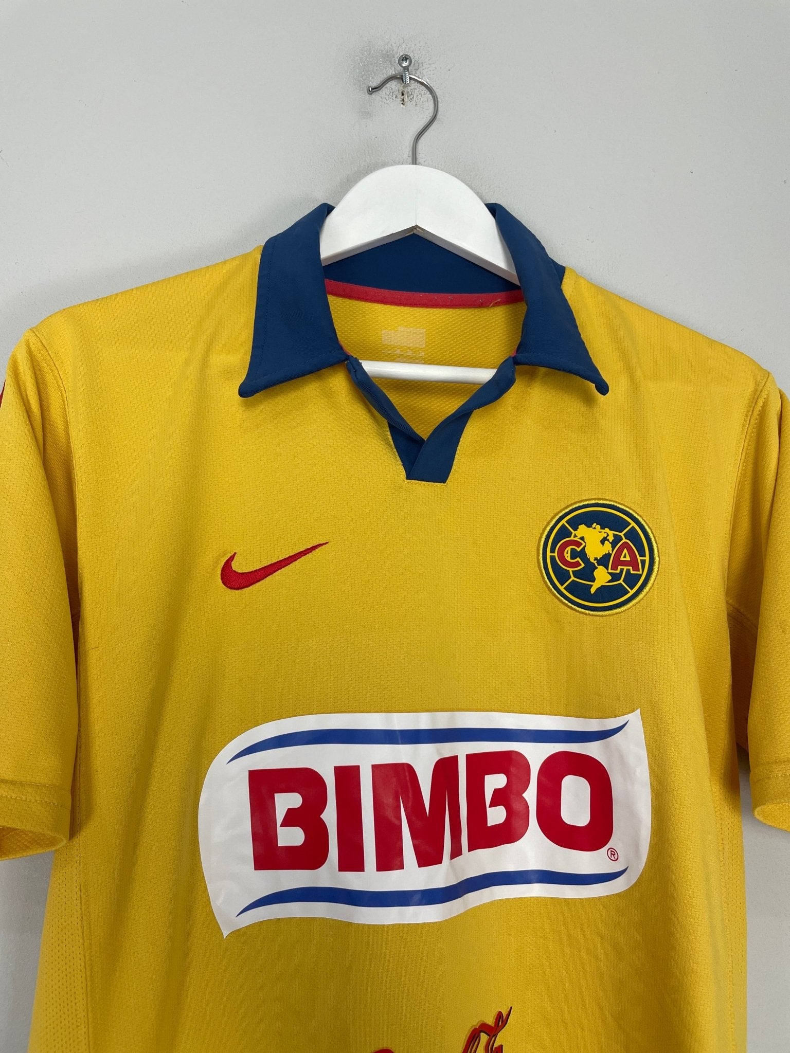 Shop 2006/07 CLUB AMERICA C.BLANCO #10 HOME SHIRT (L) NIKE, classic football shirts, vintage football shirts & retro soccer jerseys at Cult Kits