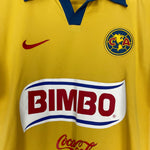Shop 2006/07 CLUB AMERICA C.BLANCO #10 HOME SHIRT (M) NIKE, classic football shirts, vintage football shirts & retro soccer jerseys at Cult Kits