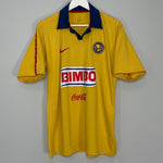 Shop 2006/07 CLUB AMERICA C.BLANCO #10 HOME SHIRT (XL) NIKE, classic football shirts, vintage football shirts & retro soccer jerseys at Cult Kits