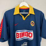 Shop 2006/07 CLUB AMERICA C.LOPEZ #7 AWAY SHIRT (XL) NIKE, classic football shirts, vintage football shirts & retro soccer jerseys at Cult Kits