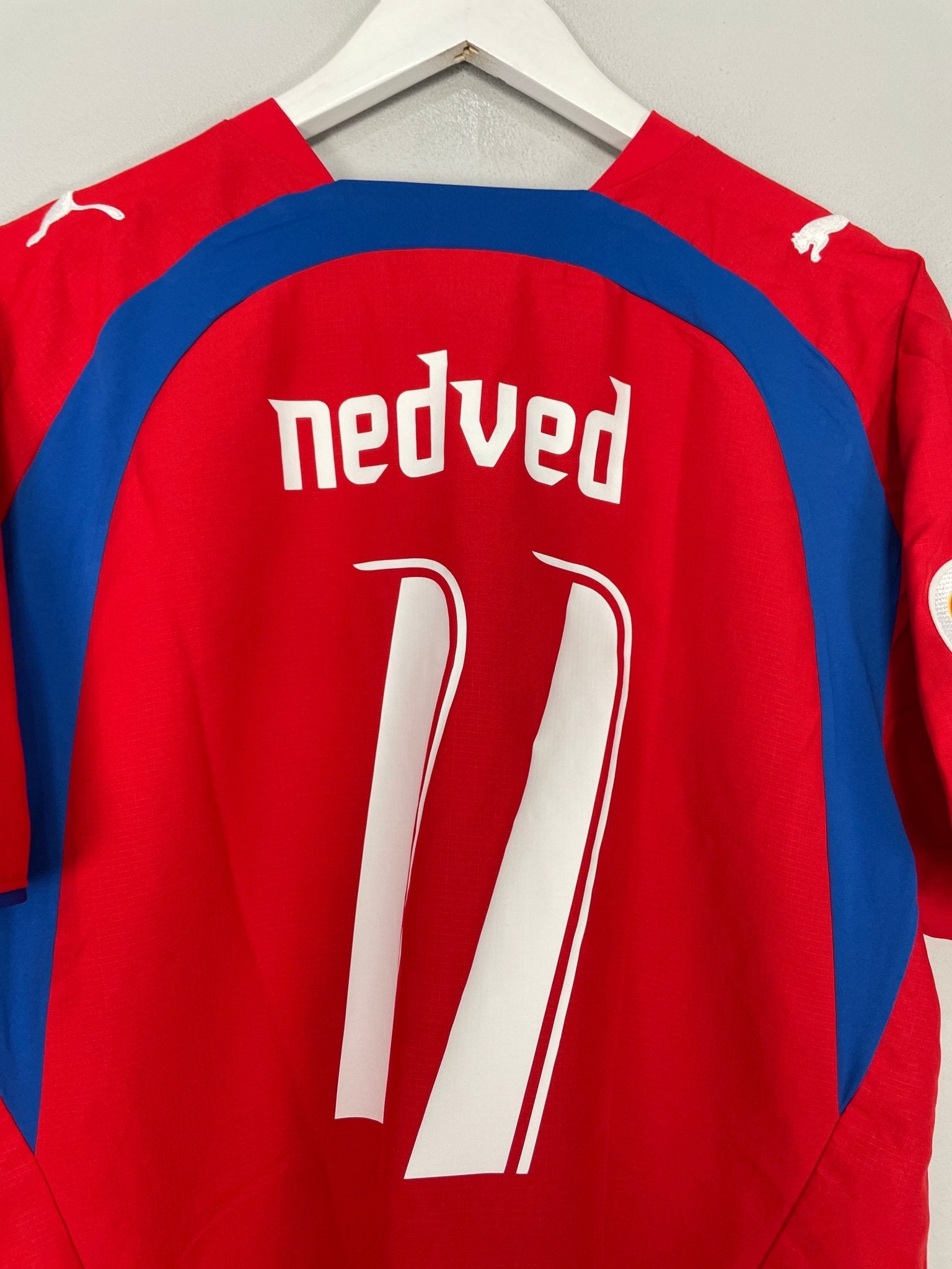 2006/07 CZECH REPUBLIC NEDVED #11 HOME SHIRT (L) PUMA – Cult Kits