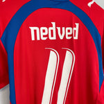 Shop 2006/07 CZECH REPUBLIC NEDVED #11 HOME SHIRT (S) PUMA, classic football shirts, vintage football shirts & retro soccer jerseys at Cult Kits