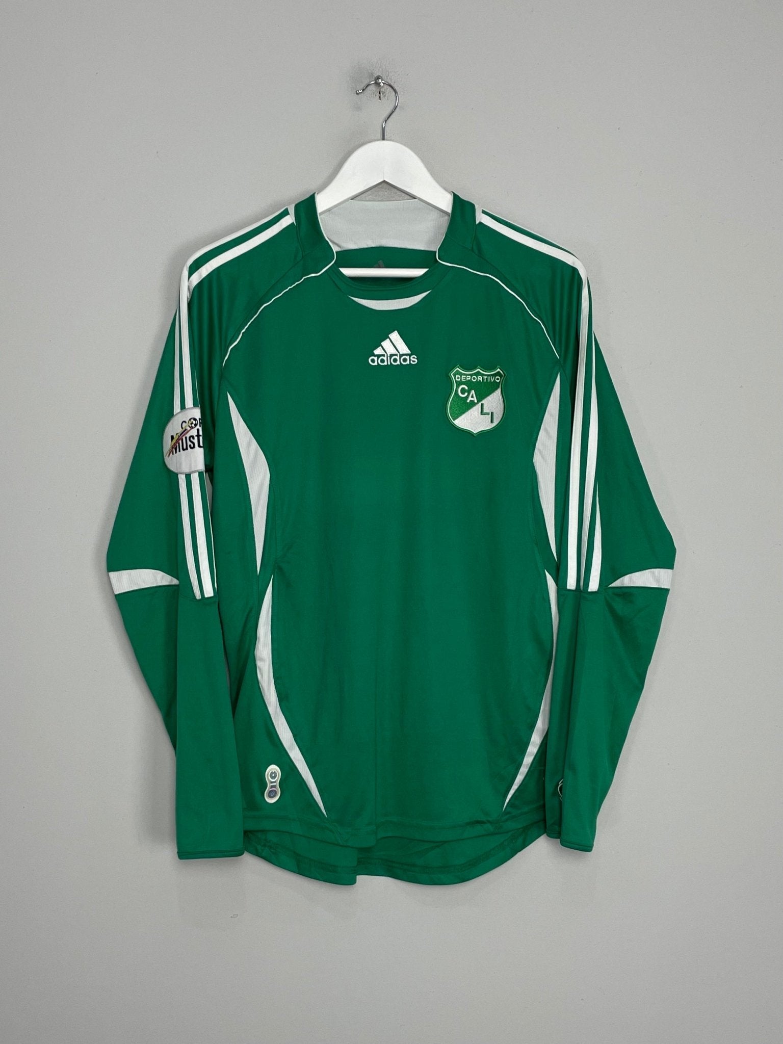 Shop 2006/07 DEPORTIVO CALI L/S HOME SHIRT (M) ADIDAS, classic football shirts, vintage football shirts & retro soccer jerseys at Cult Kits