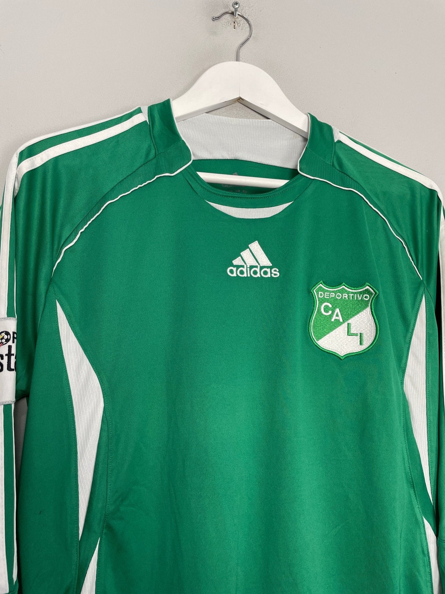Shop 2006/07 DEPORTIVO CALI L/S HOME SHIRT (M) ADIDAS, classic football shirts, vintage football shirts & retro soccer jerseys at Cult Kits