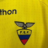 Shop 2006/07 ECUADOR A.VALENCIA #16 HOME SHIRT (L) MARATHON, classic football shirts, vintage football shirts & retro soccer jerseys at Cult Kits