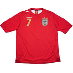 Buy 2006/07 ENGLAND BECKHAM 7 AWAY SHIRT (XL) UMBRO ~ Free worldwide shipping available ~ Authentic Vintage Football Shirts from Cult Kits