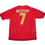 Buy 2006/07 ENGLAND BECKHAM 7 AWAY SHIRT (XL) UMBRO ~ Free worldwide shipping available ~ Authentic Vintage Football Shirts from Cult Kits