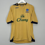 Shop 2006/07 EVERTON YOBO #4 THIRD SHIRT (L) UMBRO, classic football shirts, vintage football shirts & retro soccer jerseys at Cult Kits