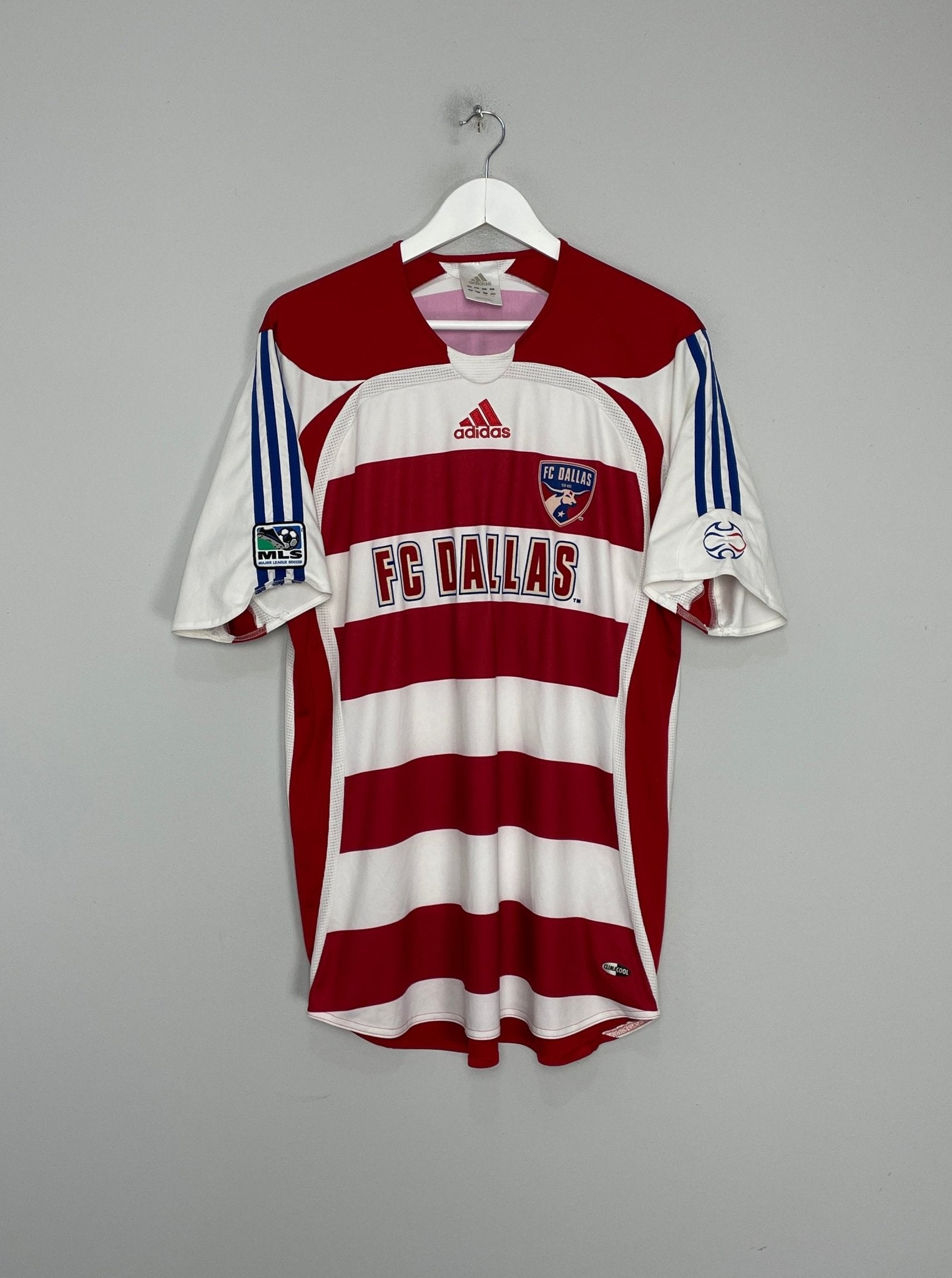 Shop 2006/07 FC DALLAS HOME SHIRT (L) ADIDAS, classic football shirts, vintage football shirts & retro soccer jerseys at Cult Kits