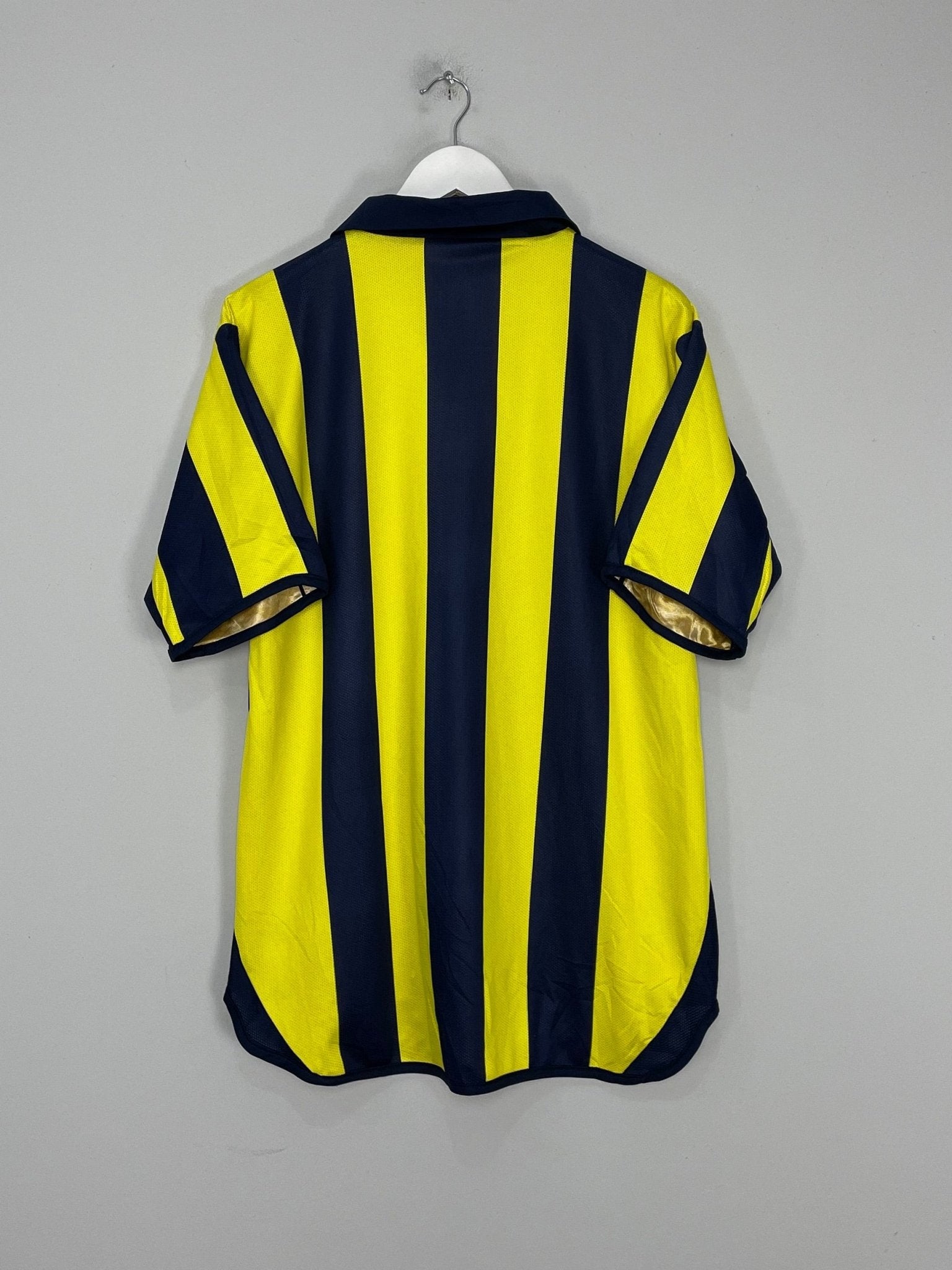 Shop 2006/07 FENERBAHCE *CENTENARY* REVERSABLE HOME SHIRT (L) ADIDAS, classic football shirts, vintage football shirts & retro soccer jerseys at Cult Kits