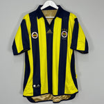 Shop 2006/07 FENERBAHCE *CENTENARY* REVERSABLE HOME SHIRT (L) ADIDAS, classic football shirts, vintage football shirts & retro soccer jerseys at Cult Kits