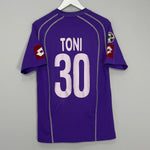 Shop 2006/07 FIORENTINA TONI #30 HOME SHIRT (XL) LOTTO, classic football shirts, vintage football shirts & retro soccer jerseys at Cult Kits