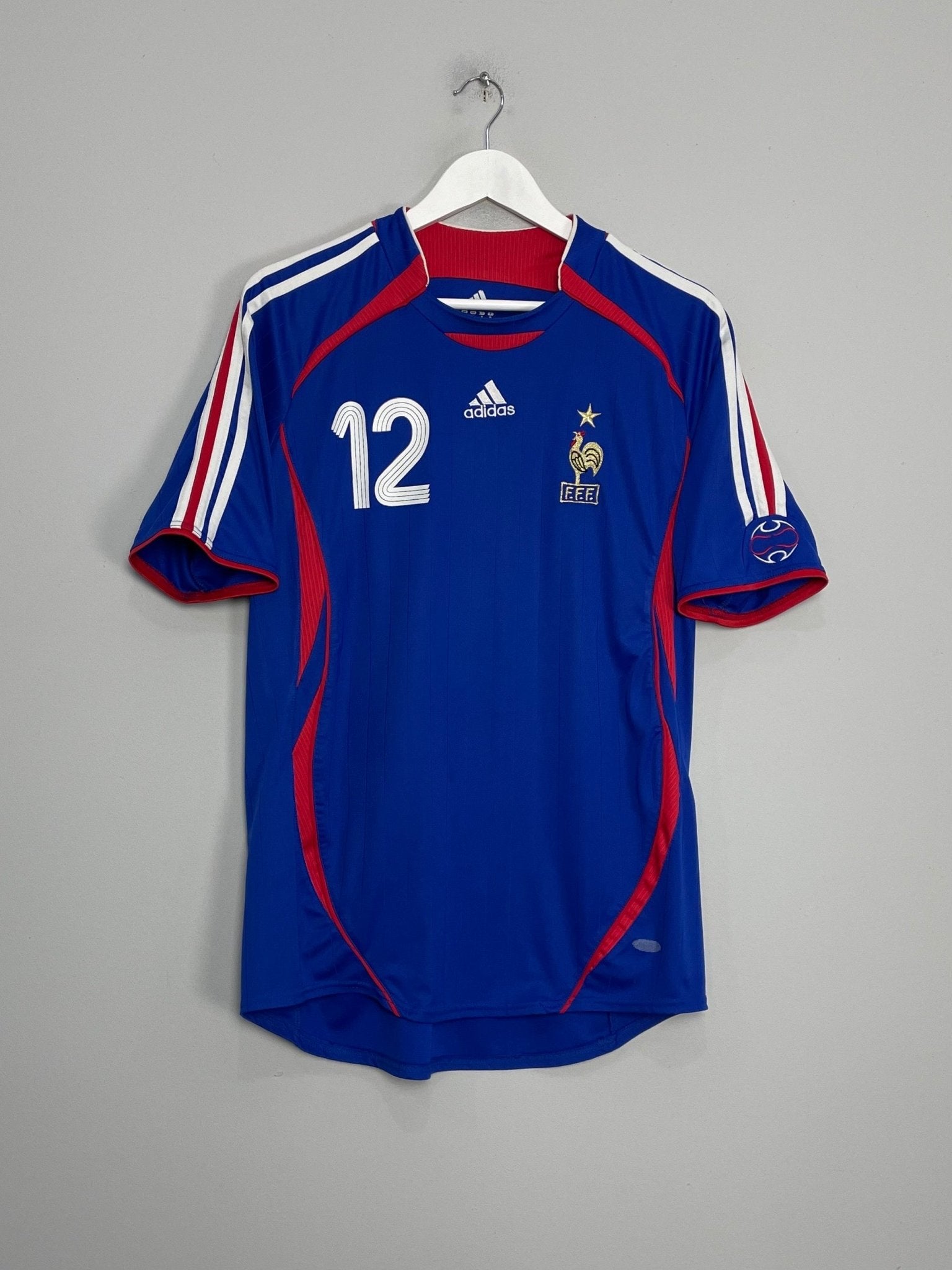 Shop 2006/07 FRANCE HENRY #12 HOME SHIRT (XL) ADIDAS, classic football shirts, vintage football shirts & retro soccer jerseys at Cult Kits