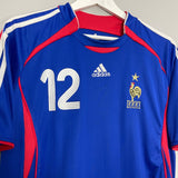 Shop 2006/07 FRANCE HENRY #12 HOME SHIRT (XL) ADIDAS, classic football shirts, vintage football shirts & retro soccer jerseys at Cult Kits