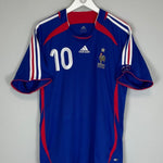 2006/07 FRANCE ZIDANE 10 HOME SHIRT (L) ADIDAS - Cult Kits - Large - Buy Vintage Football Shirts, Authentic Retro Football Shirts For Sale, Classic Football Shirts & Soccer Jersey