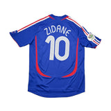 Buy 2006/07 France Zidane 10 Home Shirt (L) Adidas ~ Free worldwide shipping ~ Authentic Vintage Football Shirts from Cult Kits