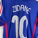 2006/07 FRANCE ZIDANE 10 HOME SHIRT (L) ADIDAS - Cult Kits - Large - Buy Vintage Football Shirts, Authentic Retro Football Shirts For Sale, Classic Football Shirts & Soccer Jersey