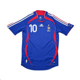 Buy 2006/07 France Zidane 10 Home Shirt (S) Adidas ~ Free worldwide shipping available ~ Authentic Vintage Football Shirts from Cult Kits