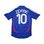 Buy 2006/07 France Zidane 10 Home Shirt (S) Adidas ~ Free worldwide shipping available ~ Authentic Vintage Football Shirts from Cult Kits
