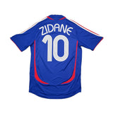 Buy 2006/07 France Zidane 10 Home Shirt (S) Adidas ~ Free worldwide shipping available ~ Authentic Vintage Football Shirts from Cult Kits