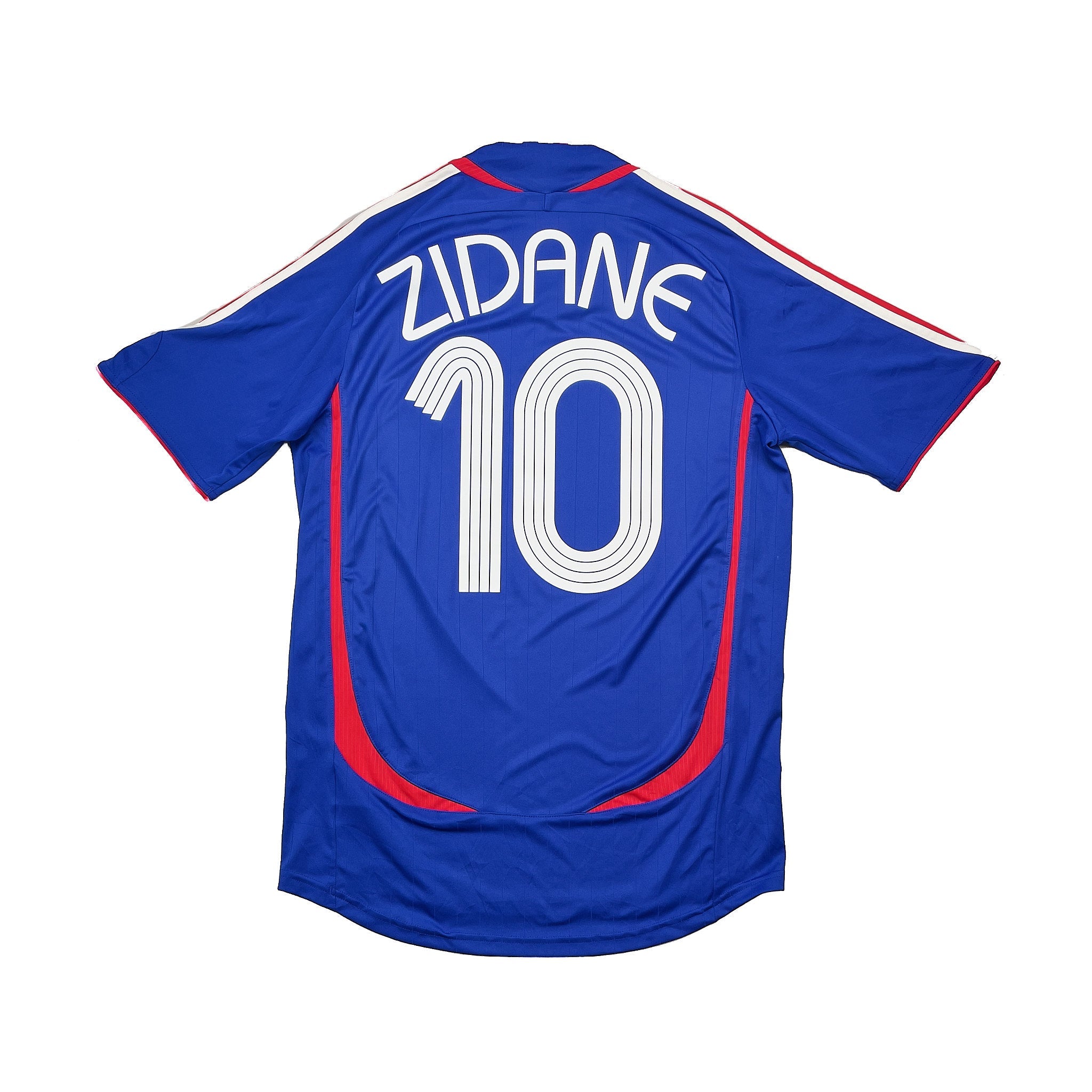 Buy 2006/07 France Zidane 10 Home Shirt (S) Adidas ~ Free worldwide shipping available ~ Authentic Vintage Football Shirts from Cult Kits