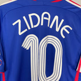 Shop 2006/07 FRANCE ZIDANE #10 HOME SHIRT (XL) ADIDAS, classic football shirts, vintage football shirts & retro soccer jerseys at Cult Kits