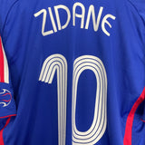 Shop 2006/07 FRANCE ZIDANE #10 HOME SHIRT (XXL) ADIDAS, classic football shirts, vintage football shirts & retro soccer jerseys at Cult Kits