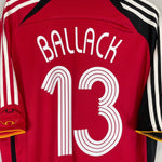 2006/07 GERMANY BALLACK 13 AWAY SHIRT (XXL) ADIDAS - Cult Kits - XXL - Buy Vintage Football Shirts, Authentic Retro Football Shirts For Sale, Classic Football Shirts & Soccer Jersey