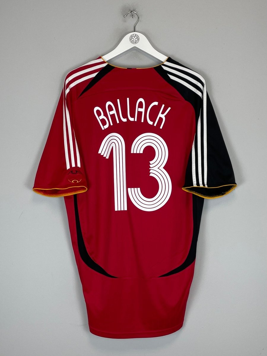 2006/07 GERMANY BALLACK 13 AWAY SHIRT (XXL) ADIDAS - Cult Kits - XXL - Buy Vintage Football Shirts, Authentic Retro Football Shirts For Sale, Classic Football Shirts & Soccer Jersey