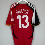 2006/07 GERMANY BALLACK 13 AWAY SHIRT (XXL) ADIDAS - Cult Kits - XXL - Buy Vintage Football Shirts, Authentic Retro Football Shirts For Sale, Classic Football Shirts & Soccer Jersey