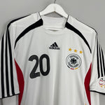 Shop 2006/07 GERMANY PODOLSKI #20 HOME SHIRT (L) ADIDAS, classic football shirts, vintage football shirts & retro soccer jerseys at Cult Kits