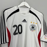 Shop 2006/07 GERMANY PODOLSKI #20 HOME SHIRT (L) ADIDAS, classic football shirts, vintage football shirts & retro soccer jerseys at Cult Kits