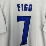 Shop 2006/07 INTER MILAN FIGO #7 AWAY SHIRT (XL) NIKE, classic football shirts, vintage football shirts & retro soccer jerseys at Cult Kits