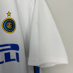 Shop 2006/07 INTER MILAN FIGO #7 AWAY SHIRT (XL) NIKE, classic football shirts, vintage football shirts & retro soccer jerseys at Cult Kits