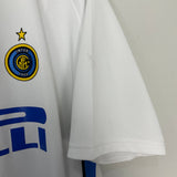 Shop 2006/07 INTER MILAN FIGO #7 AWAY SHIRT (XL) NIKE, classic football shirts, vintage football shirts & retro soccer jerseys at Cult Kits
