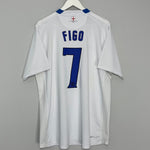 Shop 2006/07 INTER MILAN FIGO #7 AWAY SHIRT (XL) NIKE, classic football shirts, vintage football shirts & retro soccer jerseys at Cult Kits
