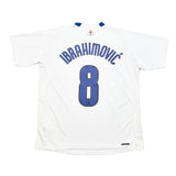 Buy 2006/07 Inter Milan Ibrahimovic 8 Away Shirt (XL) Nike ~ Free worldwide shipping ~ Authentic Vintage Football Shirts from Cult Kits