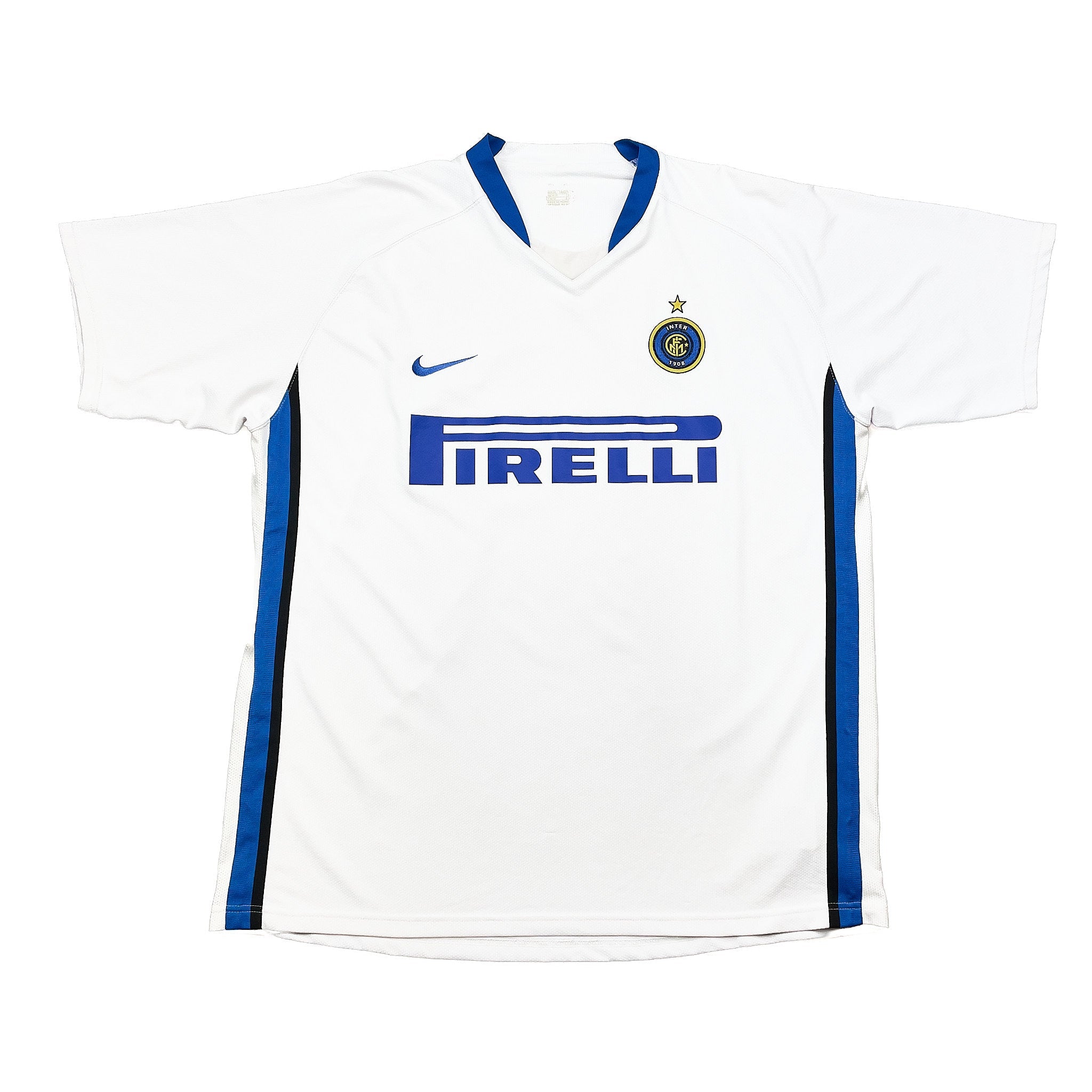 Buy 2006/07 Inter Milan Ibrahimovic 8 Away Shirt (XL) Nike ~ Free worldwide shipping ~ Authentic Vintage Football Shirts from Cult Kits