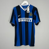Shop 2006/07 INTER MILAN IBRAHIMOVIC #8 *BNWT* HOME SHIRT (L) NIKE, classic football shirts, vintage football shirts & retro soccer jerseys at Cult Kits